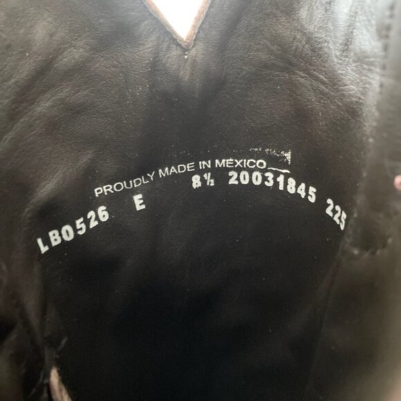 Lane SMOKESHOW Womens Cowboy Boots 8.5 Pink Western Cowgirl Mid Calf Pointed Toe - Picture 9 of 11